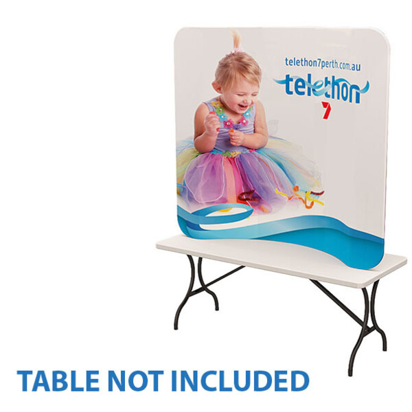 6 ft Curved Tension Fabric Display