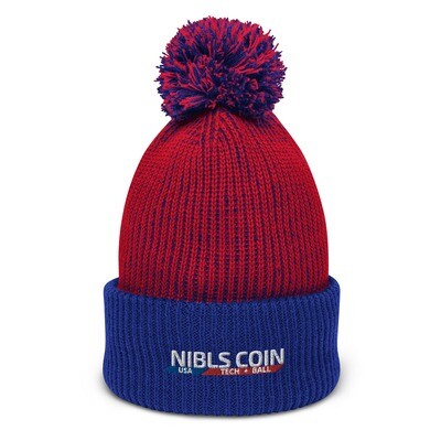 NIBLS Coin Pom-Pom Beanie