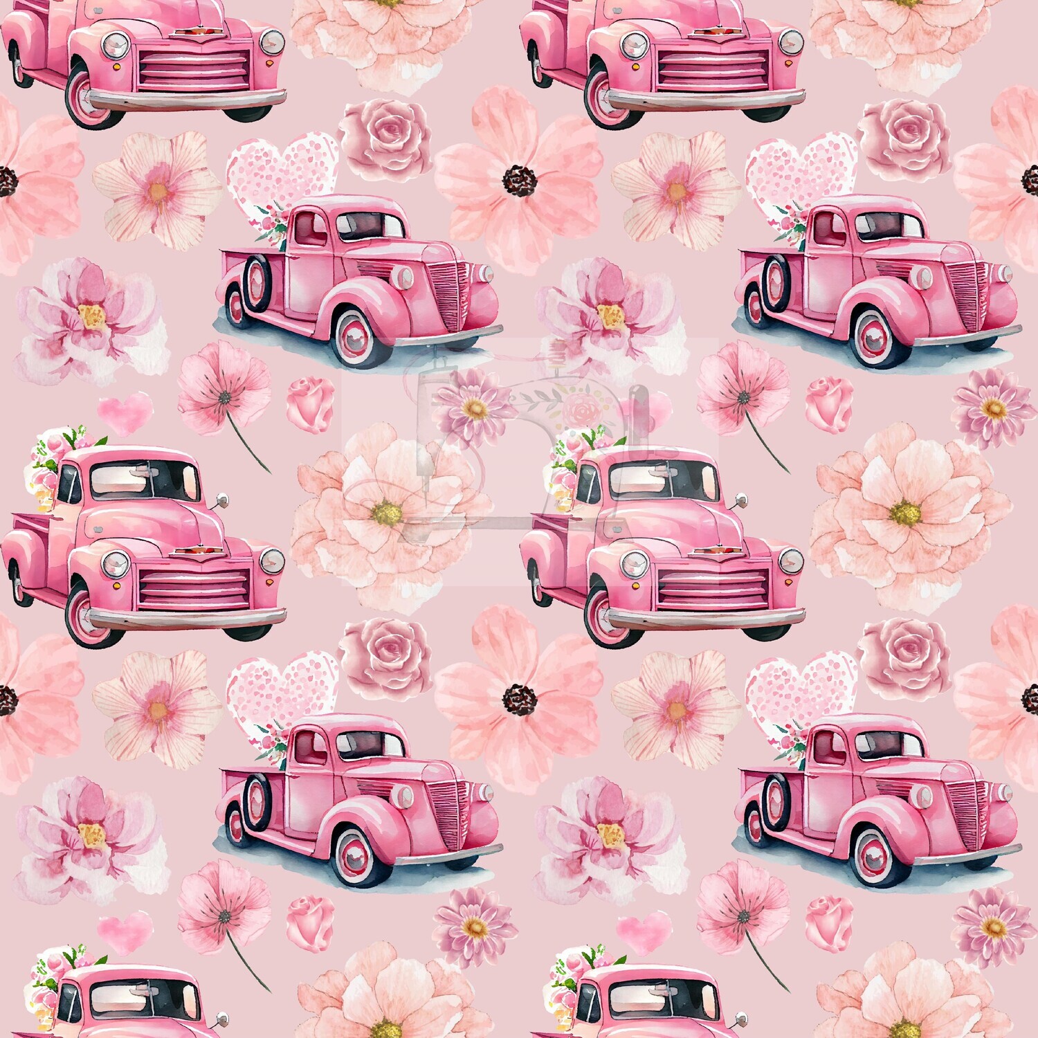 Camions roses