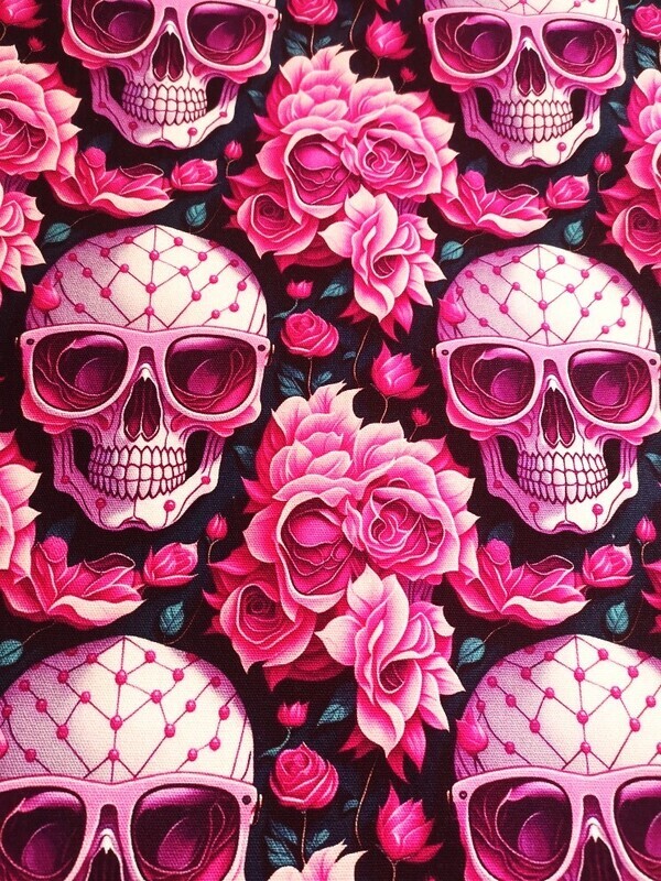 Canevas Skull rétro