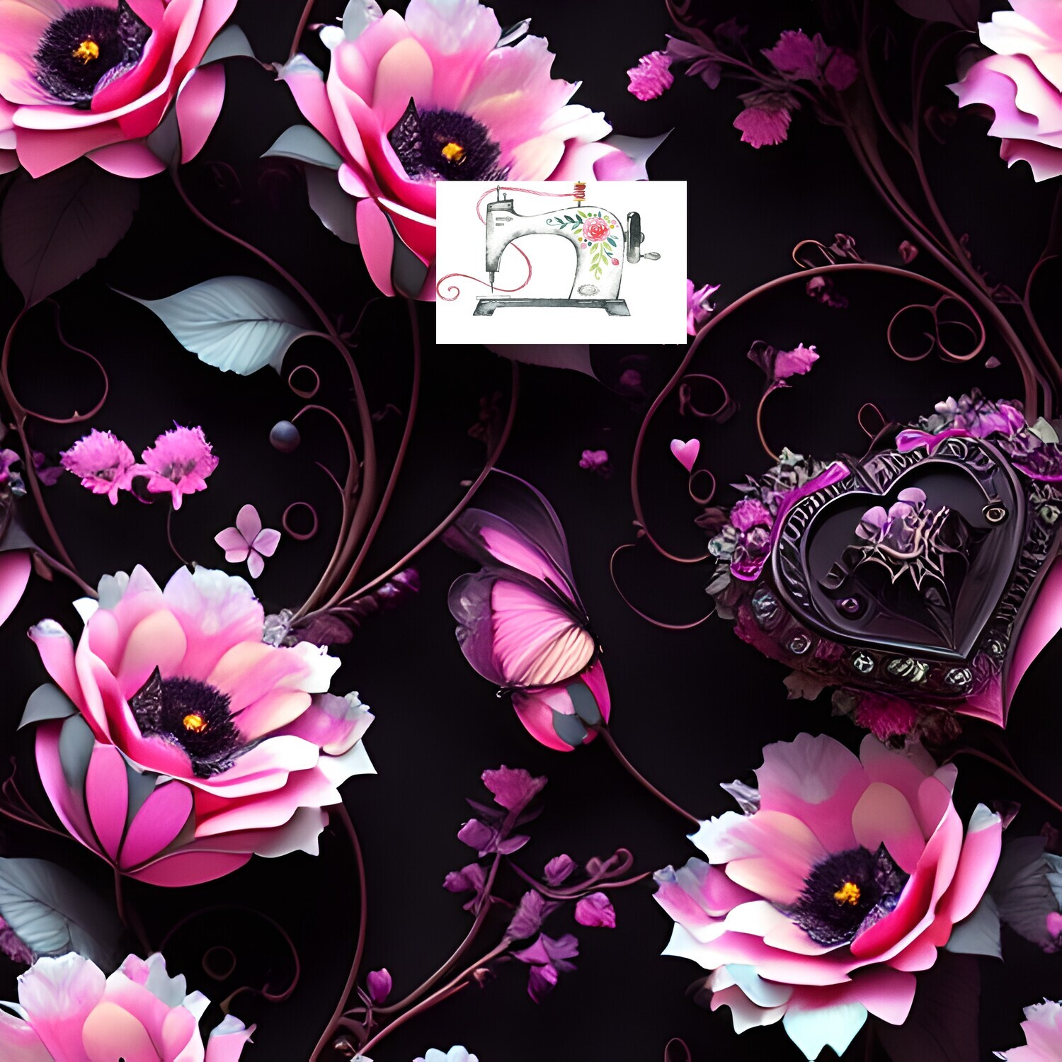 Chic gothic black