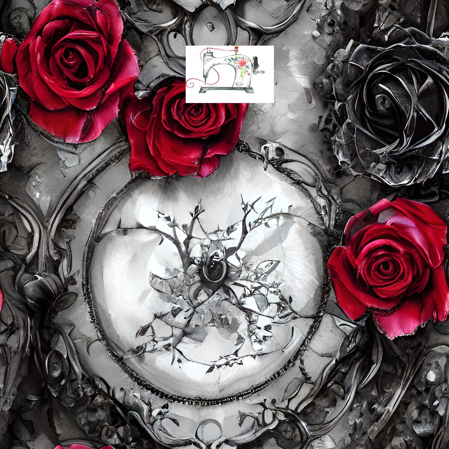 Sombre rose