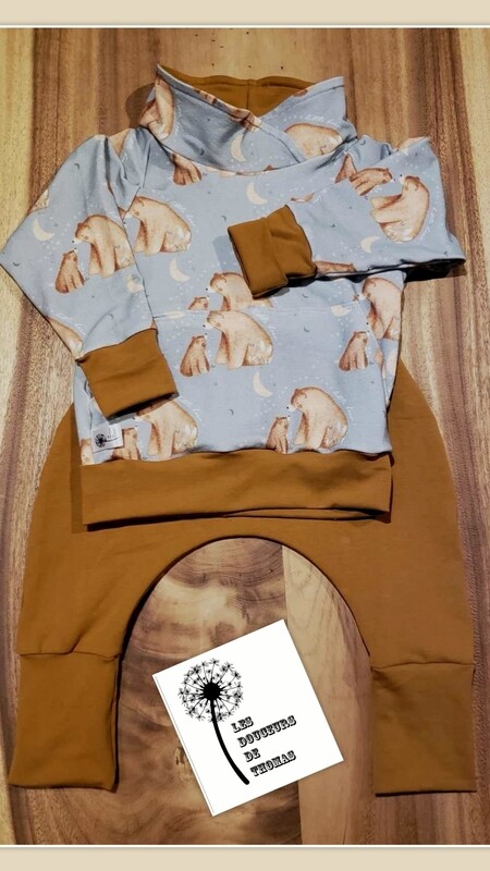 Ensemble maman ours