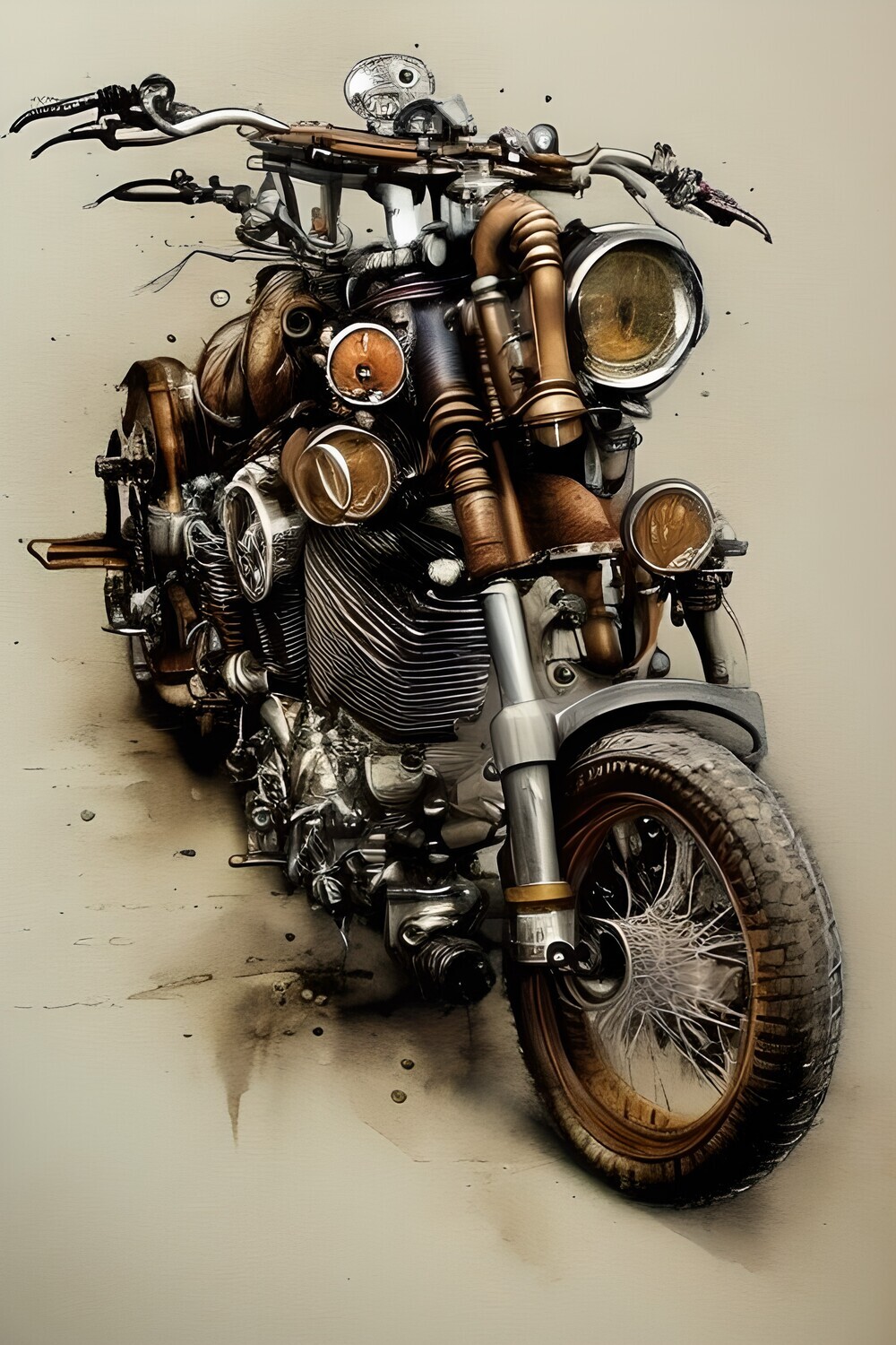 Panneau Moto panel