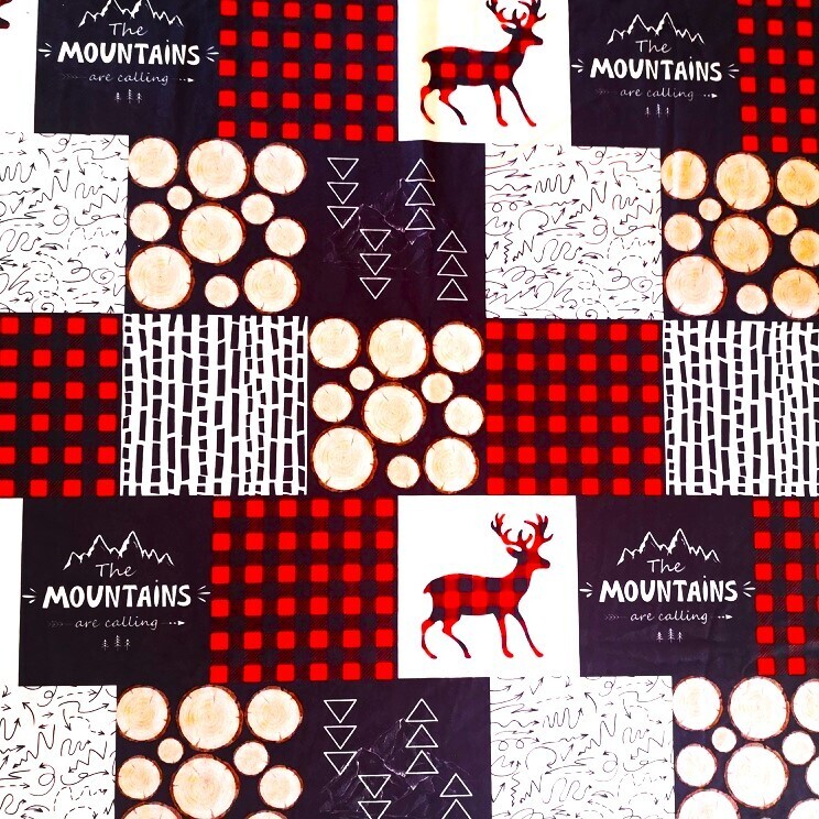 Patchwork foret