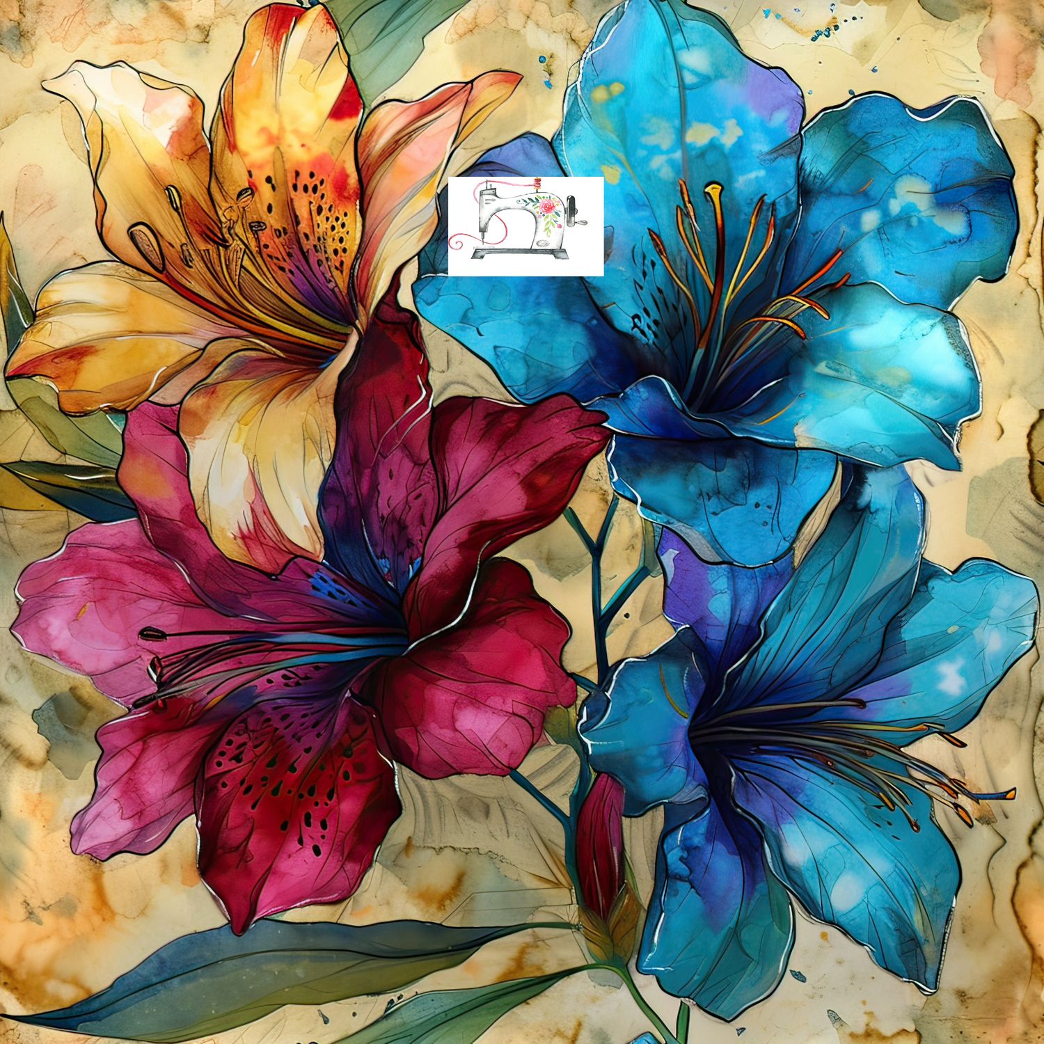 watercolor flower 2