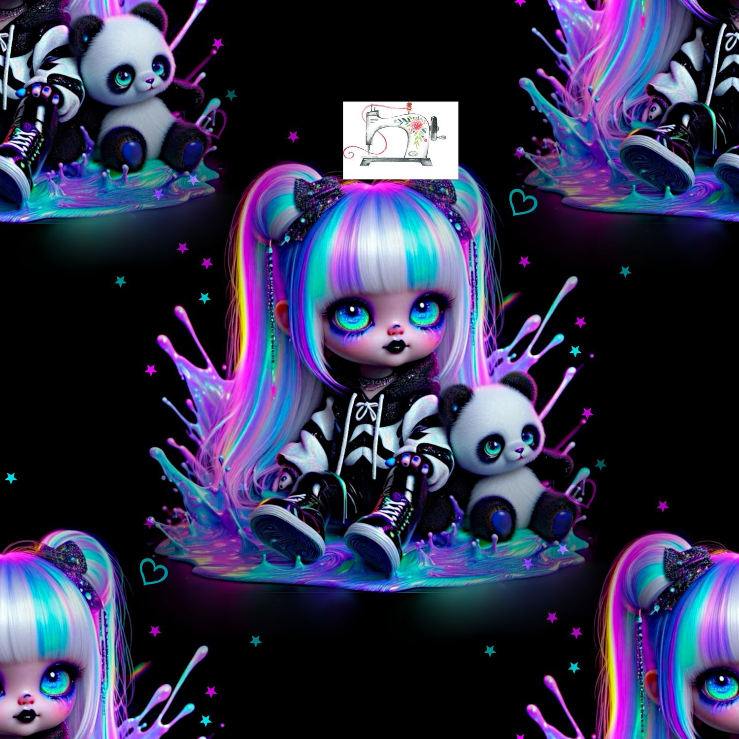 Poupee panda (exclusf)