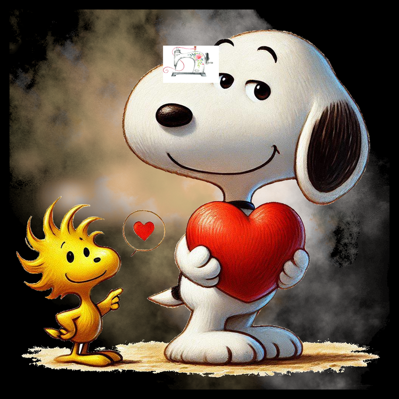 SNOOPY LOVE BIRD