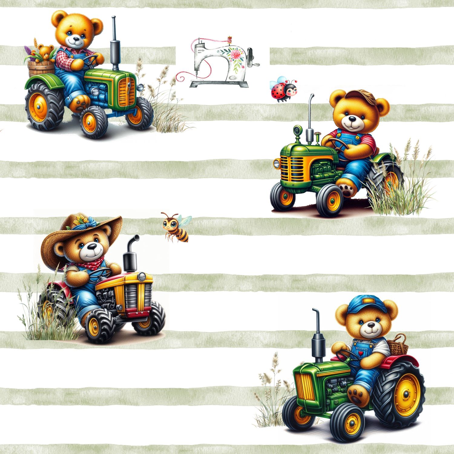 OURSON TRACTEUR (EXCLUSIF)
