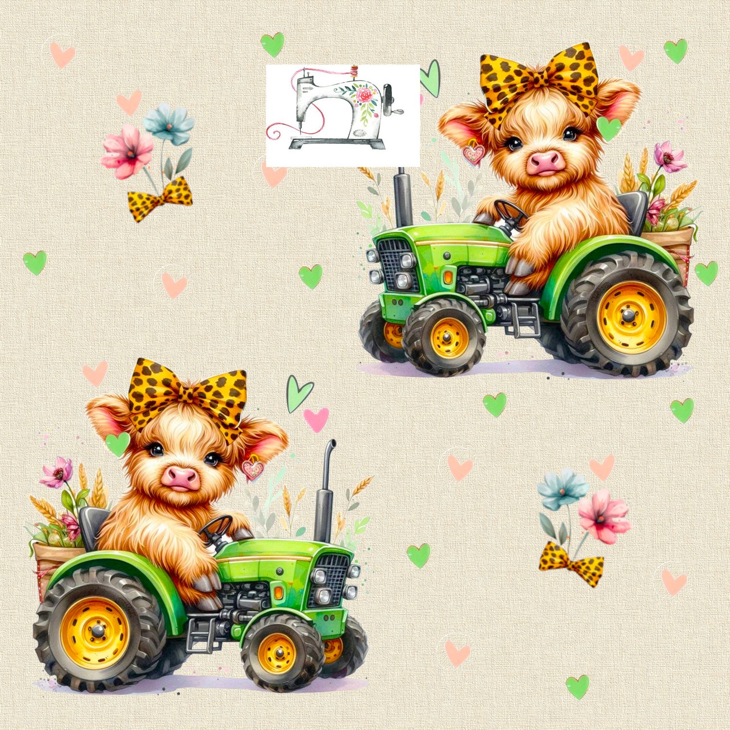 VACHE TRACTEUR (EXCLUSIF)
