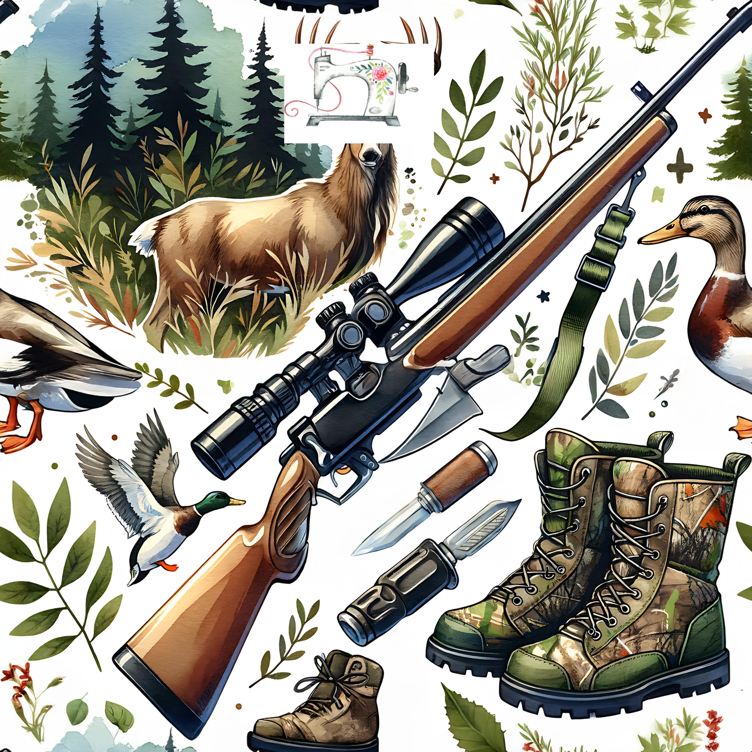 CHASSE BLANC