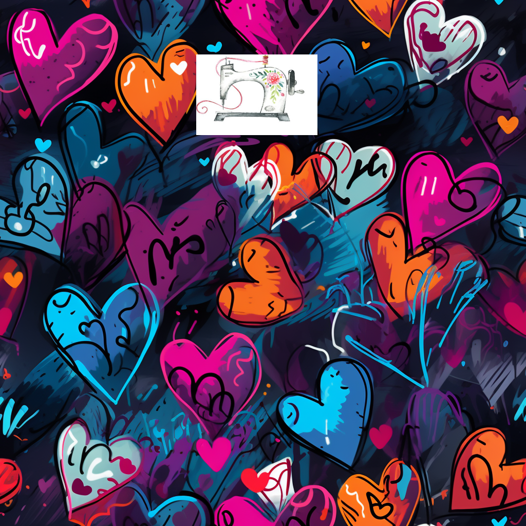 COEUR COLORÉ