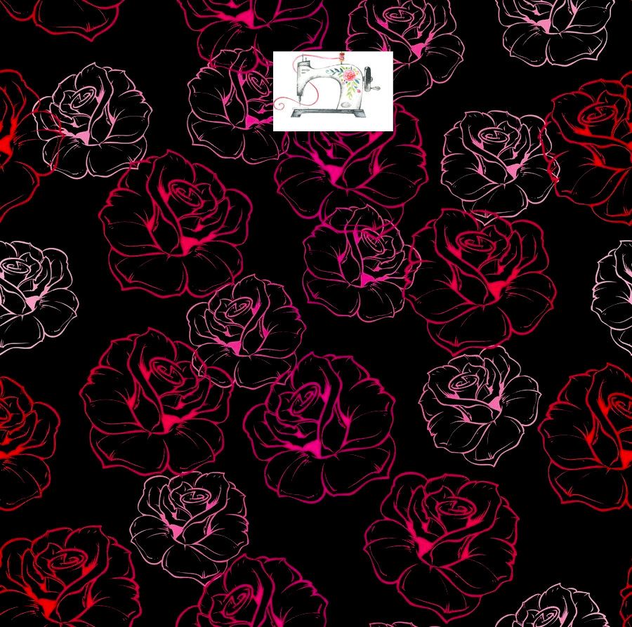 DARK FLORAL LINE