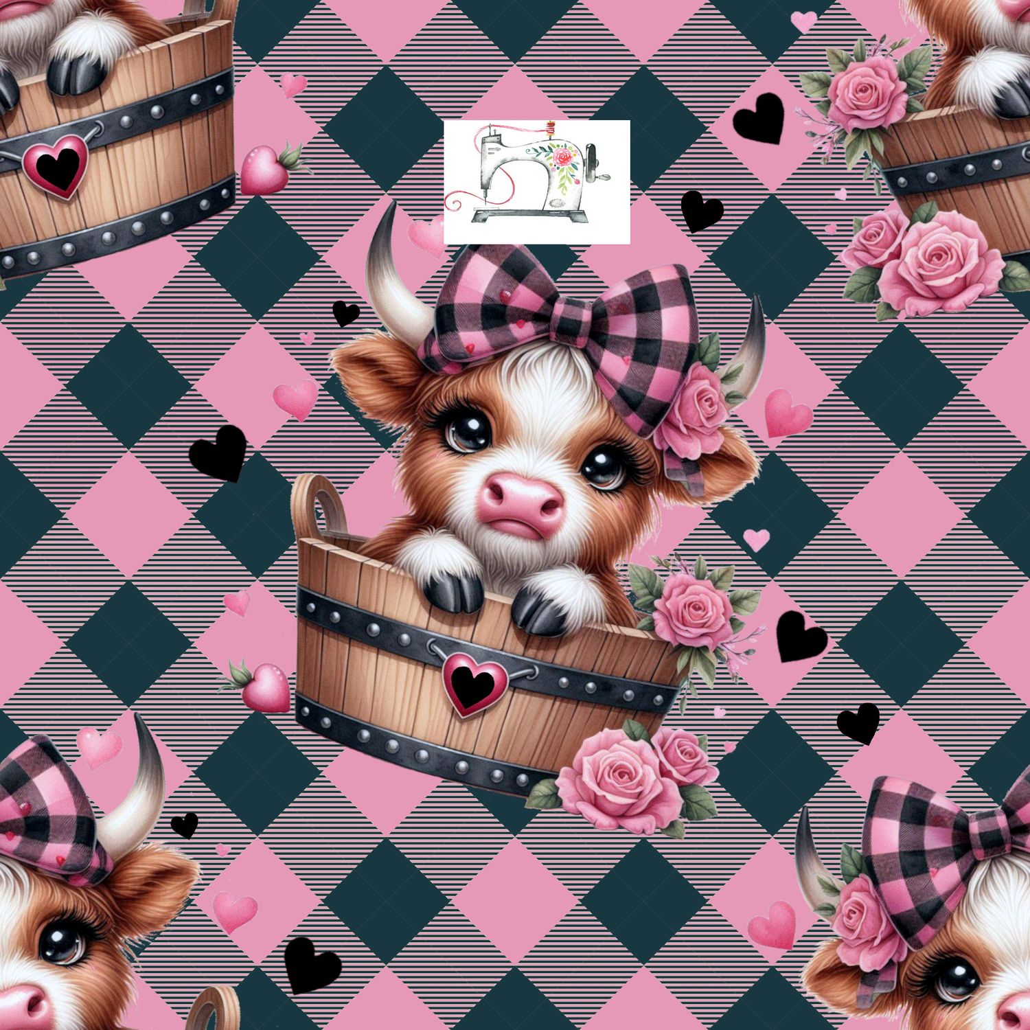 VACHE CARREAUX (EXCLUSIF)