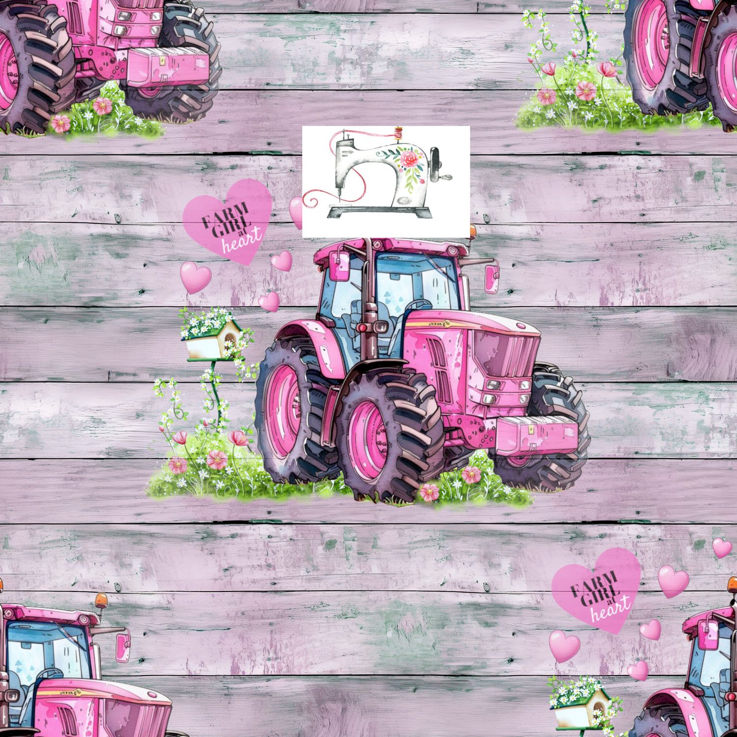 ROSE TRACTOR (EXCLUSIF)