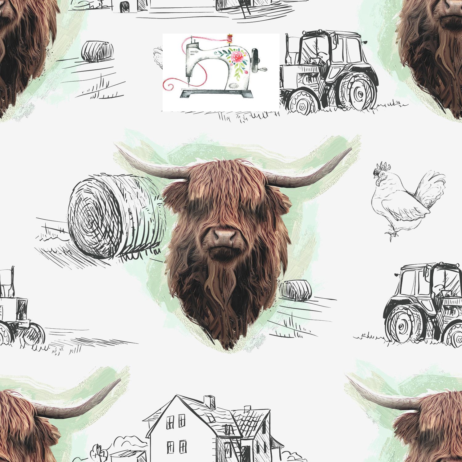 HIGHLAND COW 10