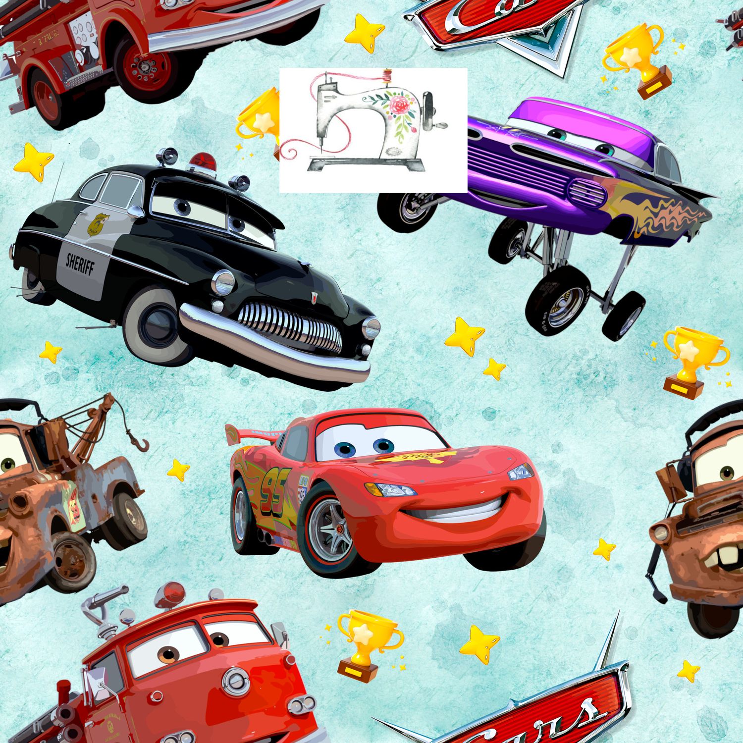CAR TURQUOISE (EXCLUSIF)