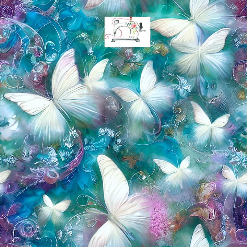 PAPILLON FLEUR BRUME