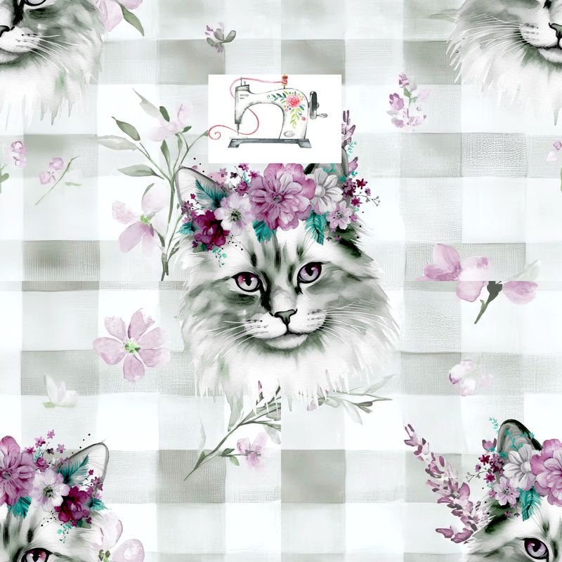 CHAT CARREAU(EXCLUSIF)