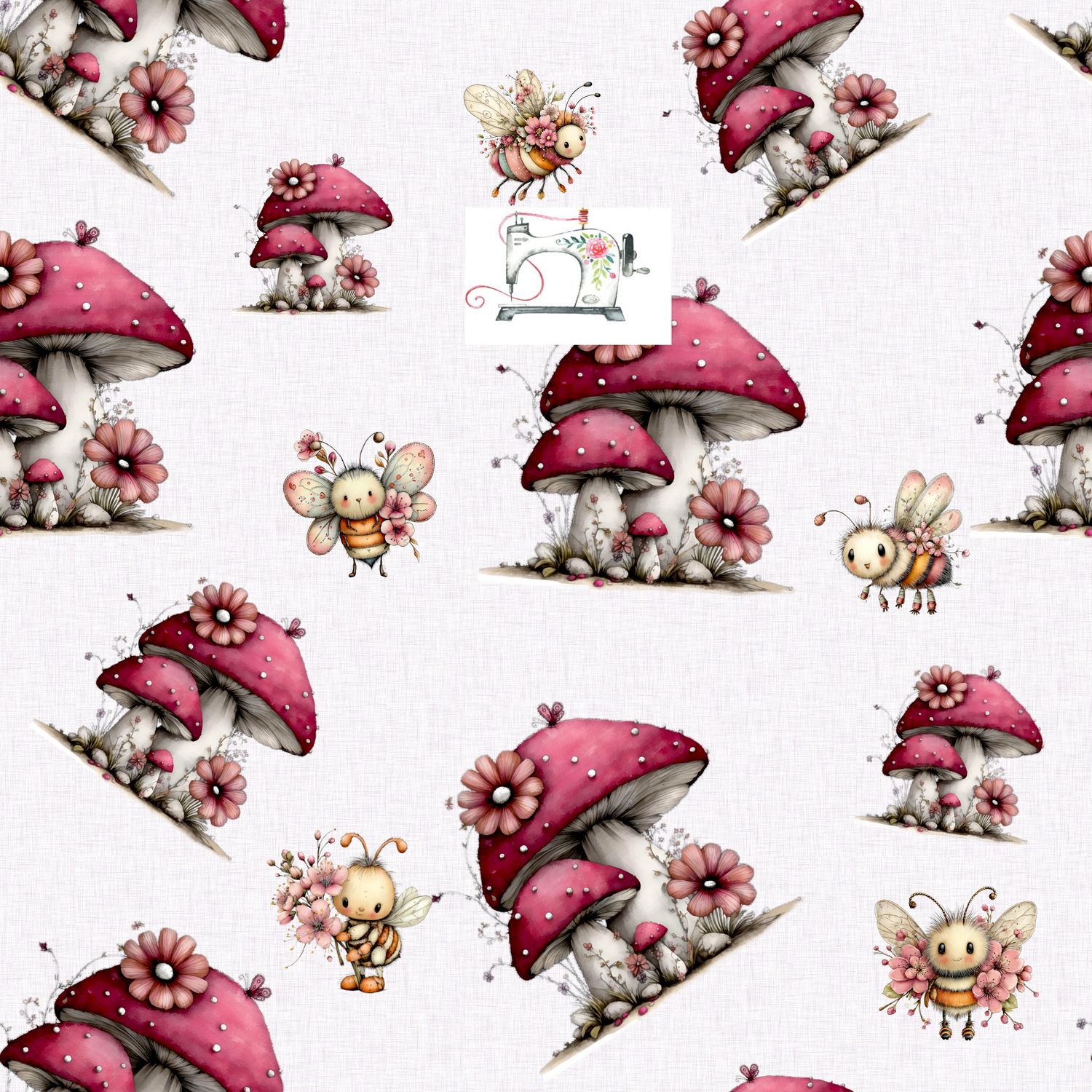 CHAMPIGNON ET ABEILLE (EXCLUSIF)