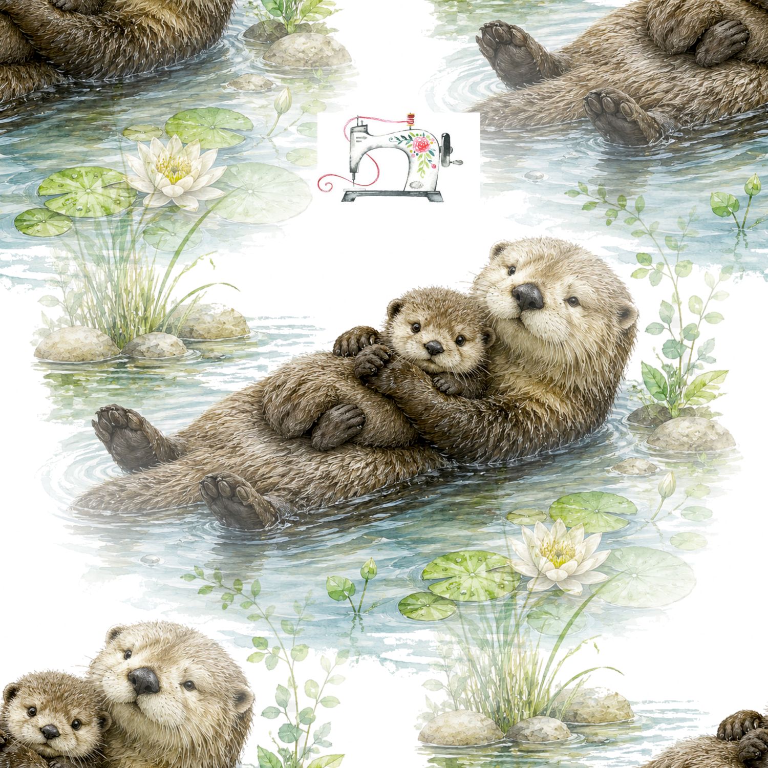LOUTRE BEBE (EXCLUSIF)