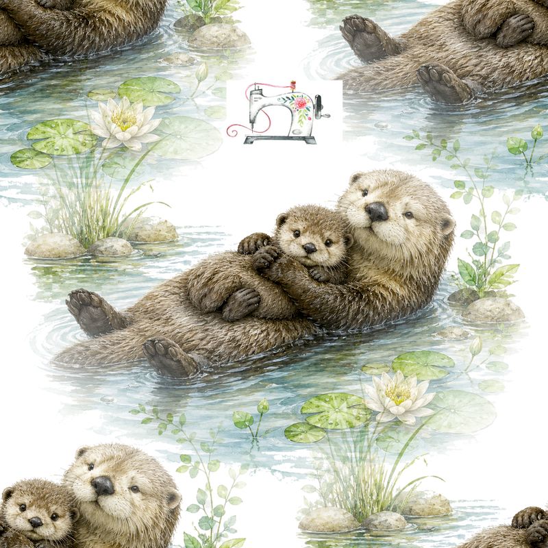 LOUTRE BEBE (EXCLUSIF)