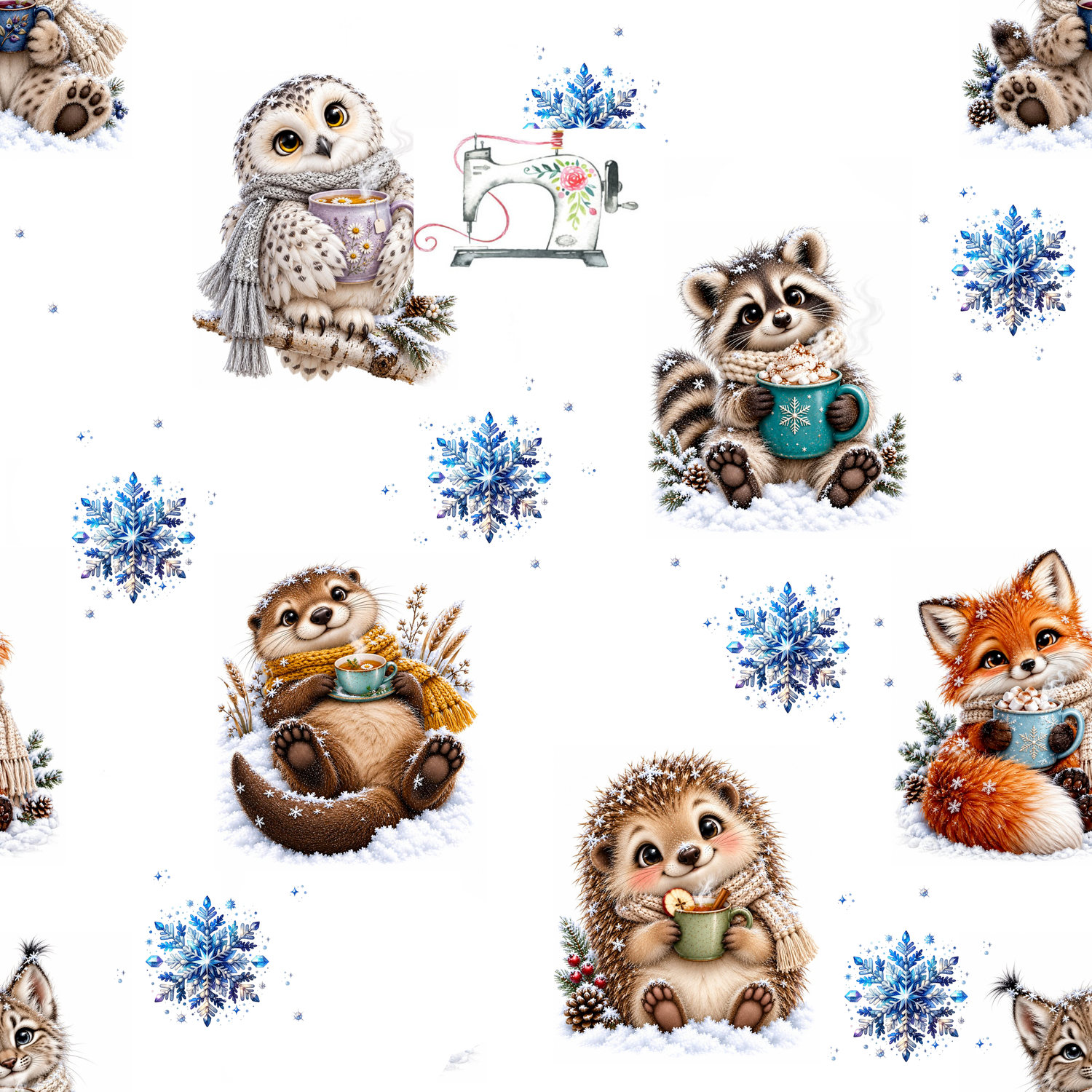 ANIMAUX CAFE HIVER