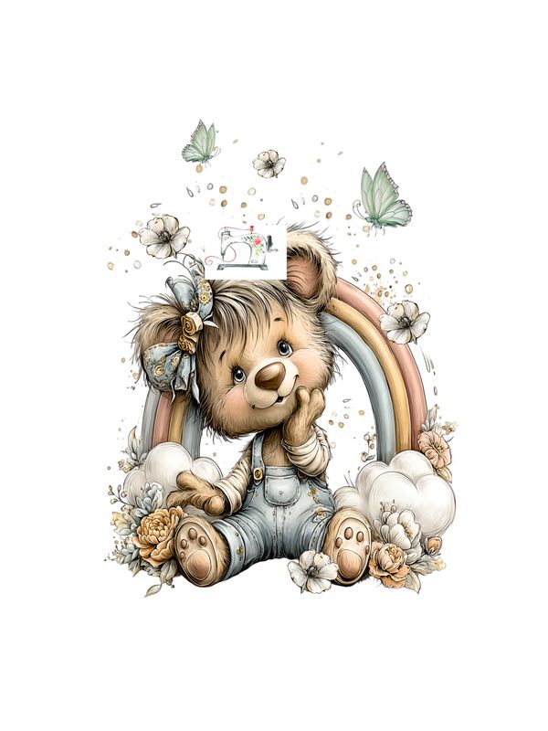OURSON ARC EN CIEL