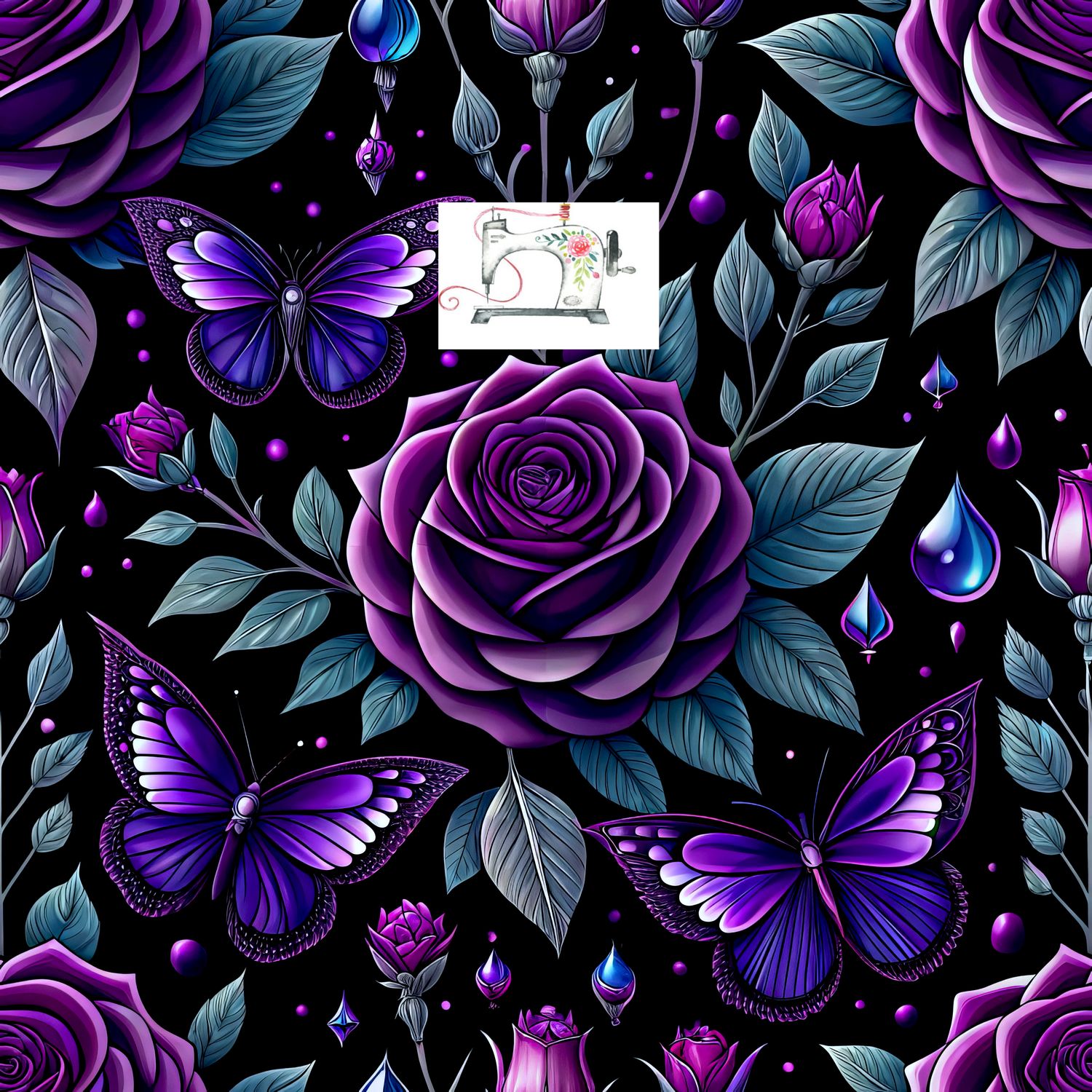 GOTHIC FLEUR MAUVE