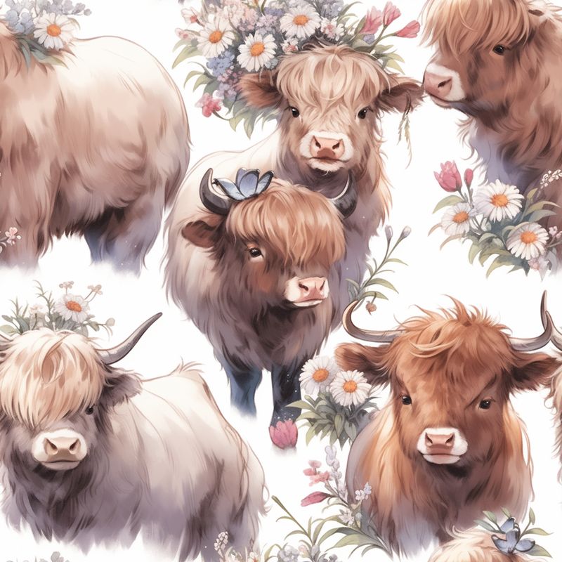 HIGHLAND COW 4