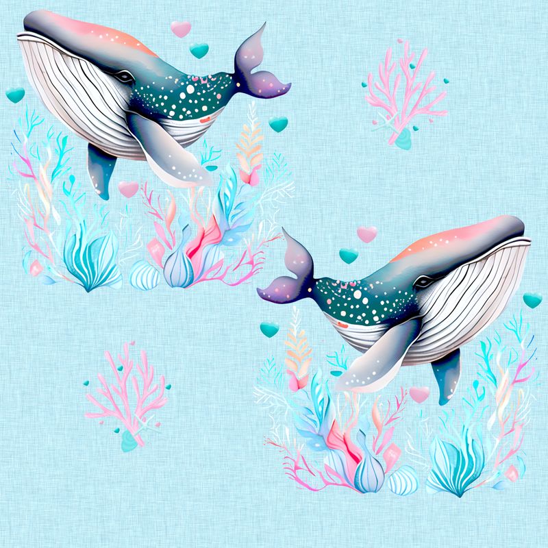 BALEINE BLUE LIN