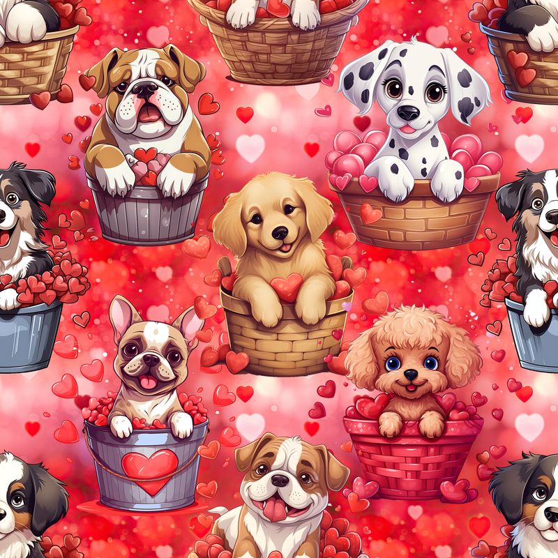 CHIENS ROUGE