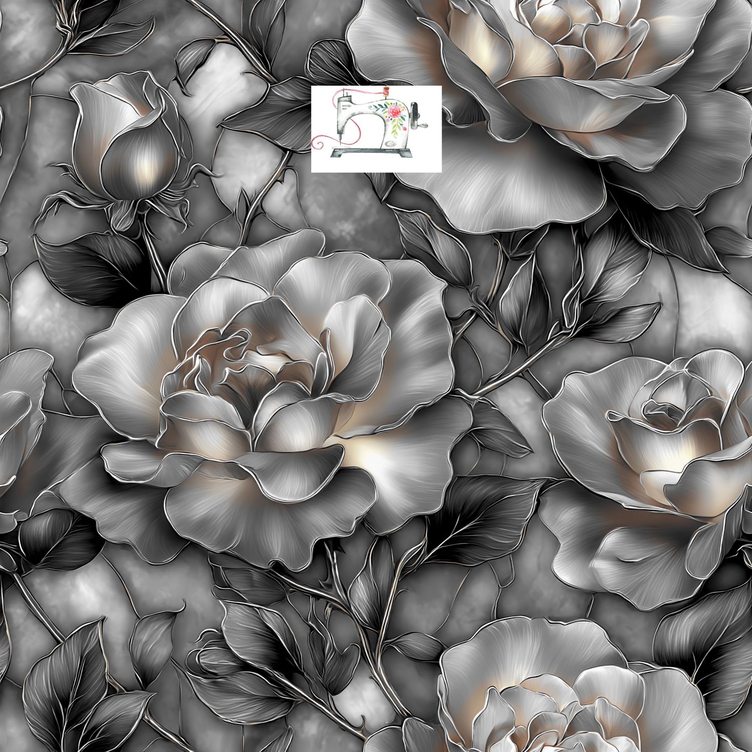 FLEUR VITRAIL CHROME