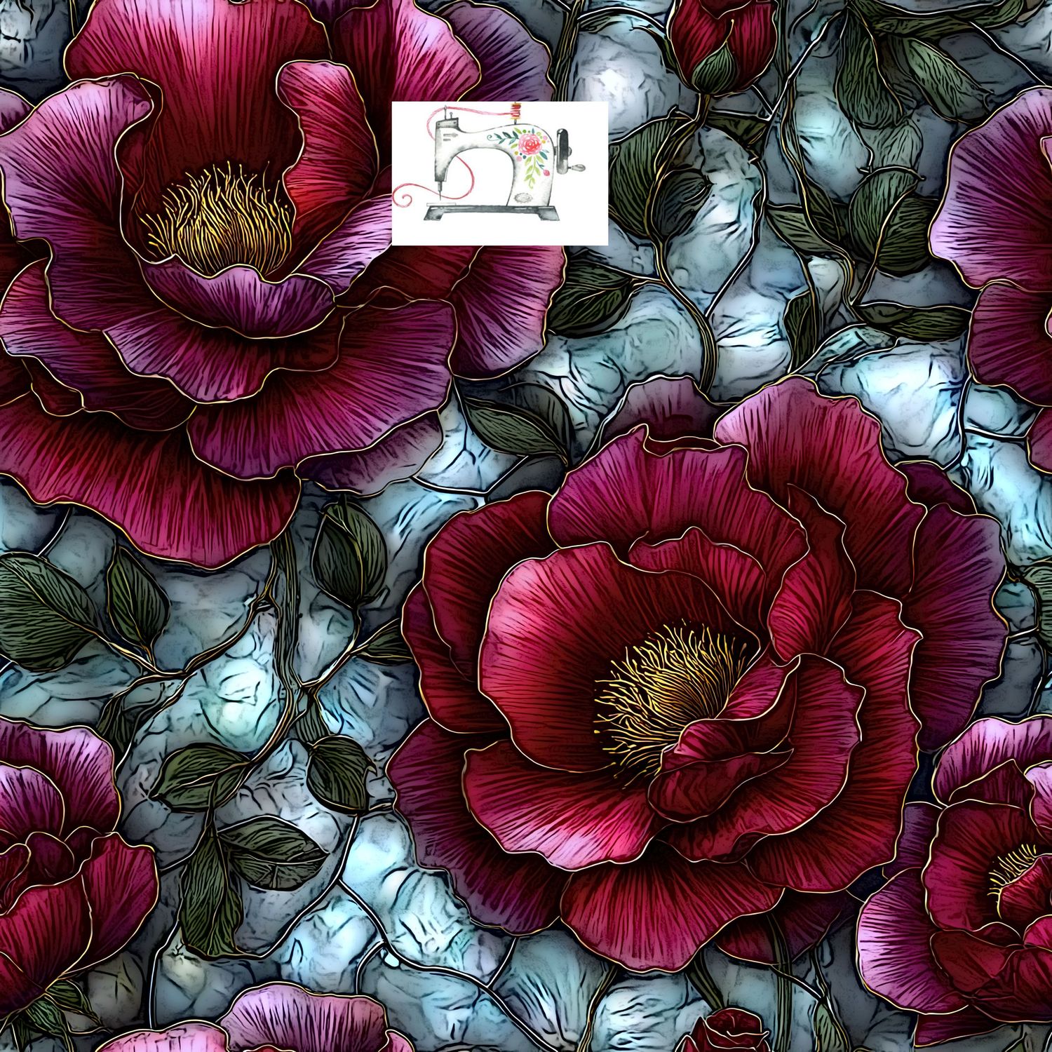 FLEUR VITRAIL 4
