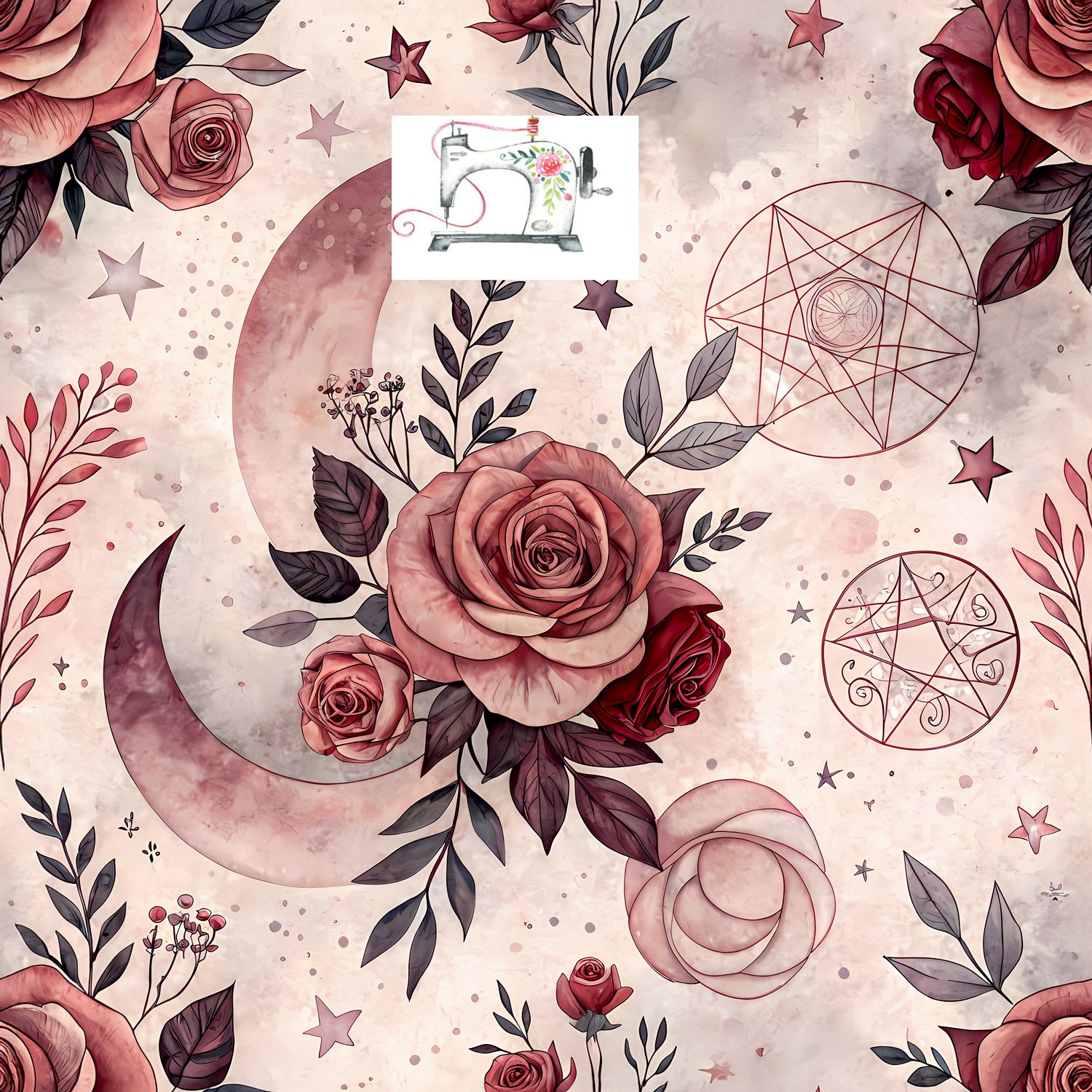 ROSE ET LUNE