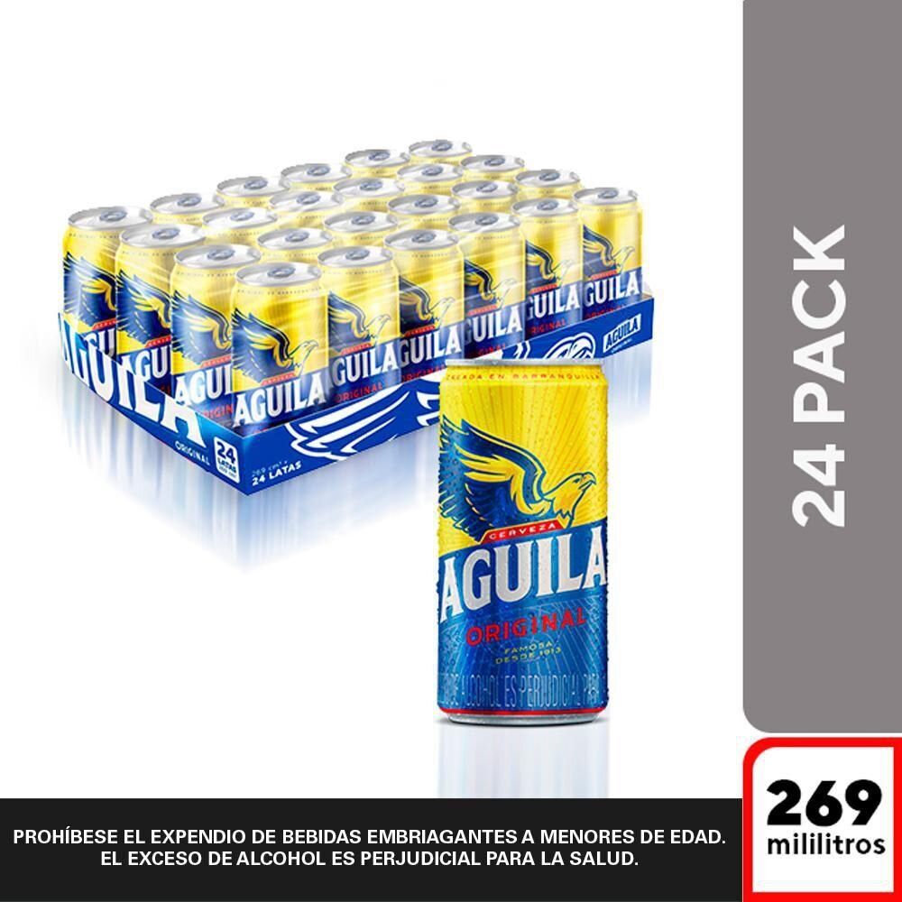 Aguila lata x 6