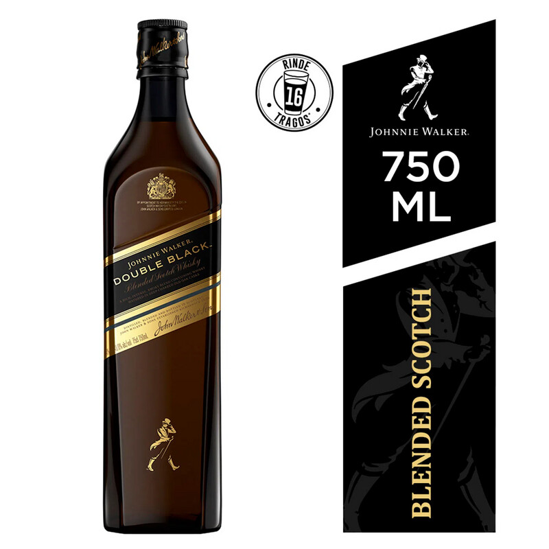 Johnnie walker double black 750ml
