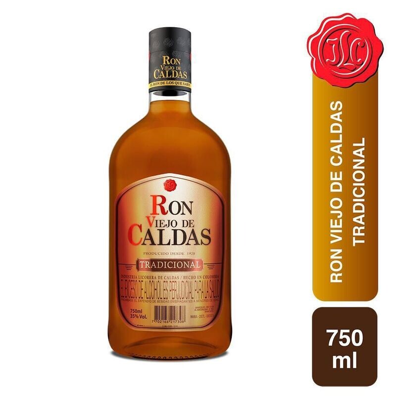 Ron caldas 750ml