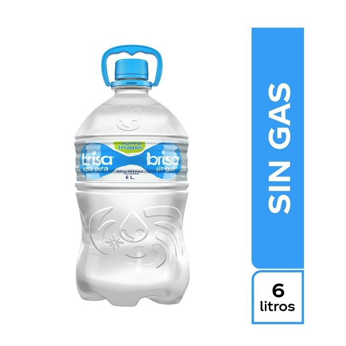 Agua brisa litro x6