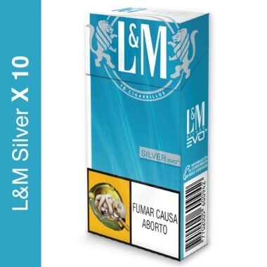 Cigarrillos l&amp;m silver x10 und