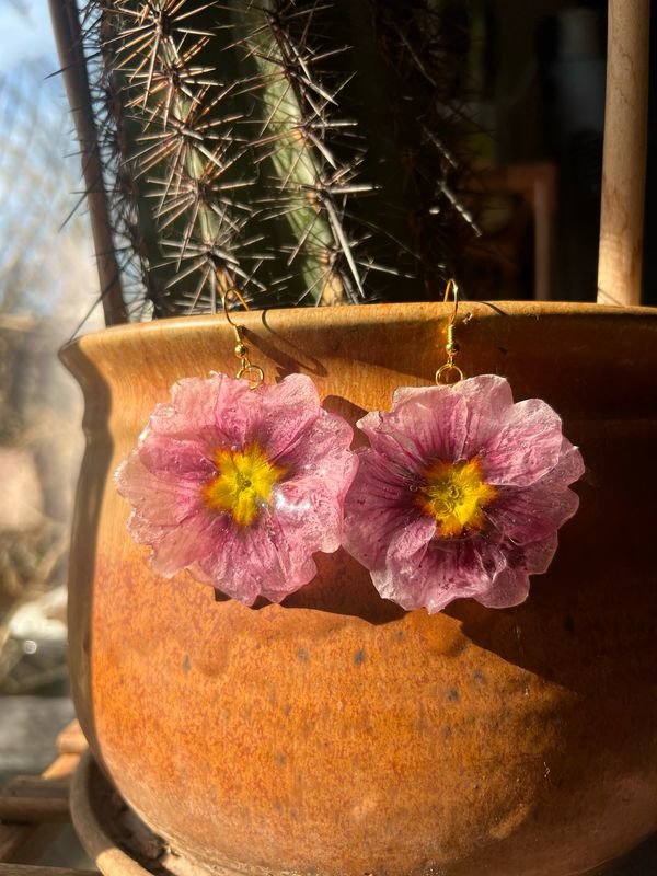 Glass Flowers : Pink Prim Rose