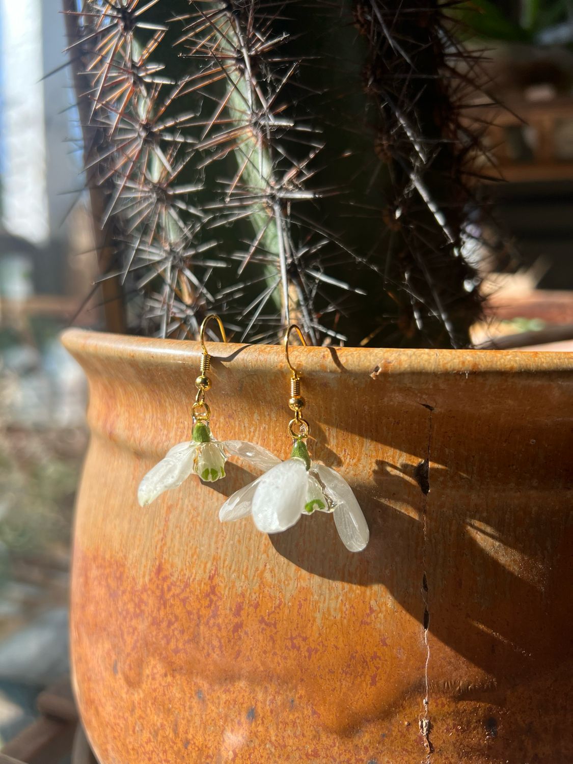 Glass Flowers : Snow Drops