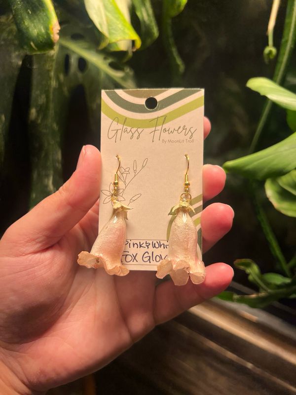 Pink And White Foxglove