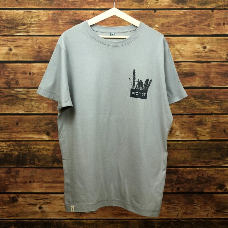 Unisex T-Shirt Classic Fit Unisex T-Shirt Classic Fit "Utopist" Sports Grey