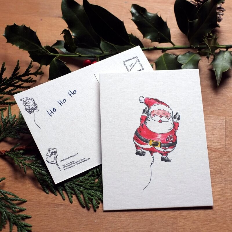 Postkarte "Weihnachtsmann"