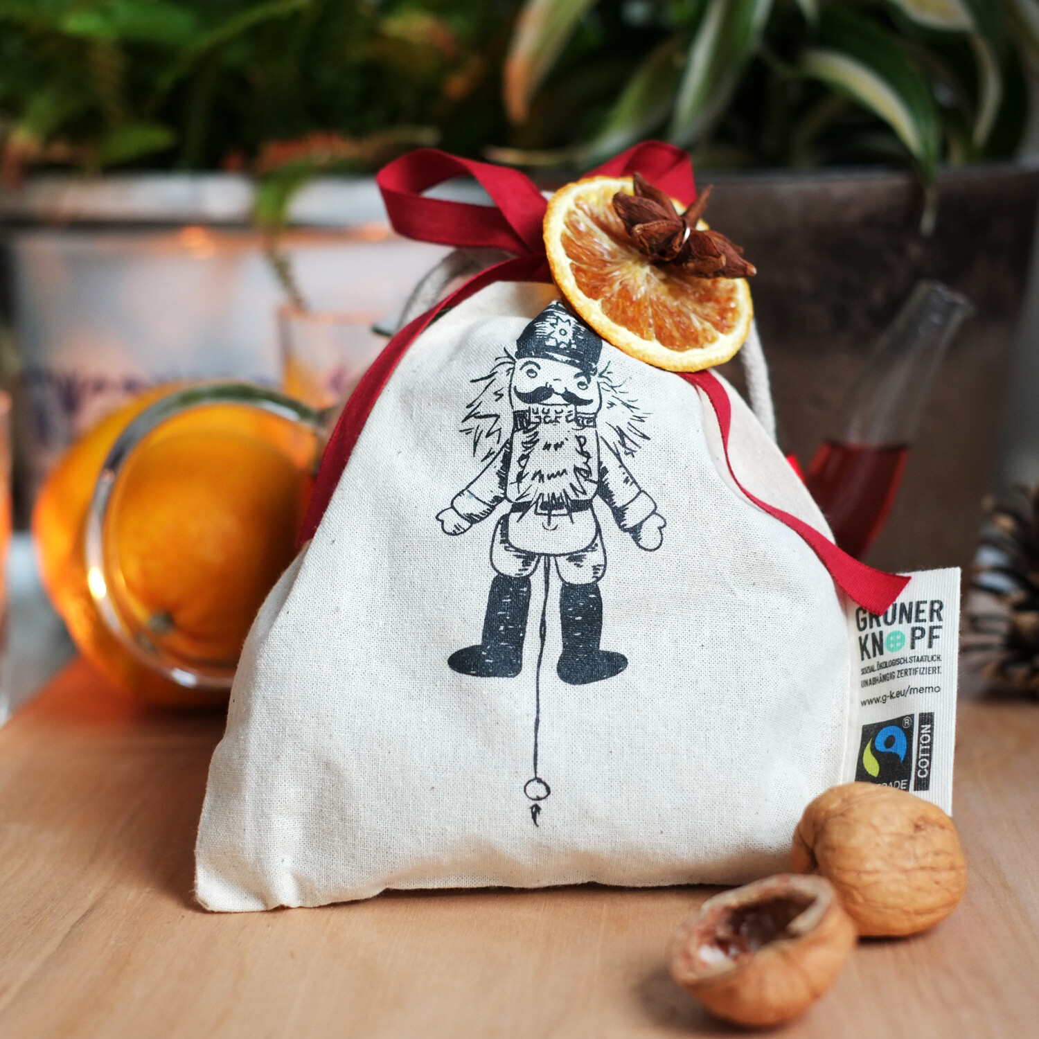 Geschenkbeutel-Set "Nussknacker"
