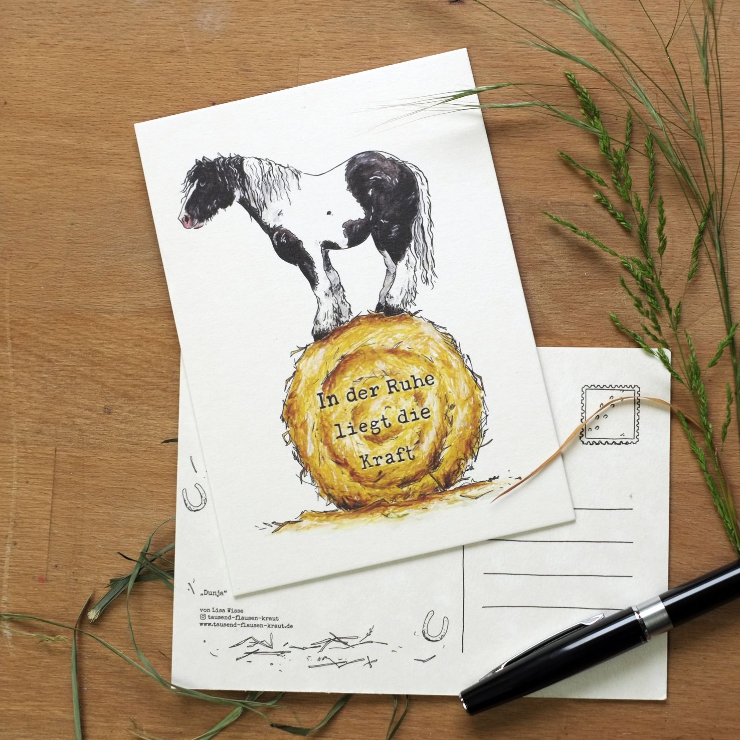 Postkarte "Dunja"