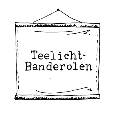 Teelicht-Banderolen