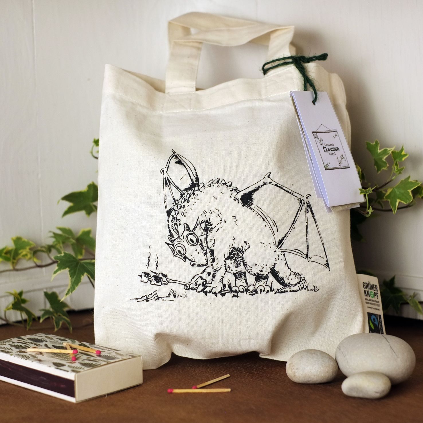 Kindertasche "zündelnder Jungdrache"