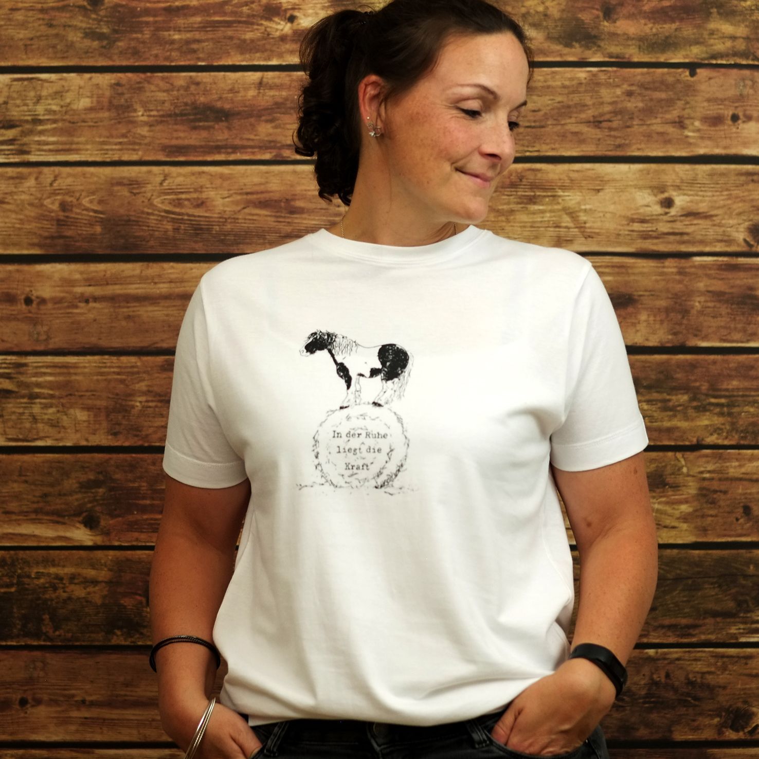 Unisex Classic Fit T-Shirt "Dunja" White